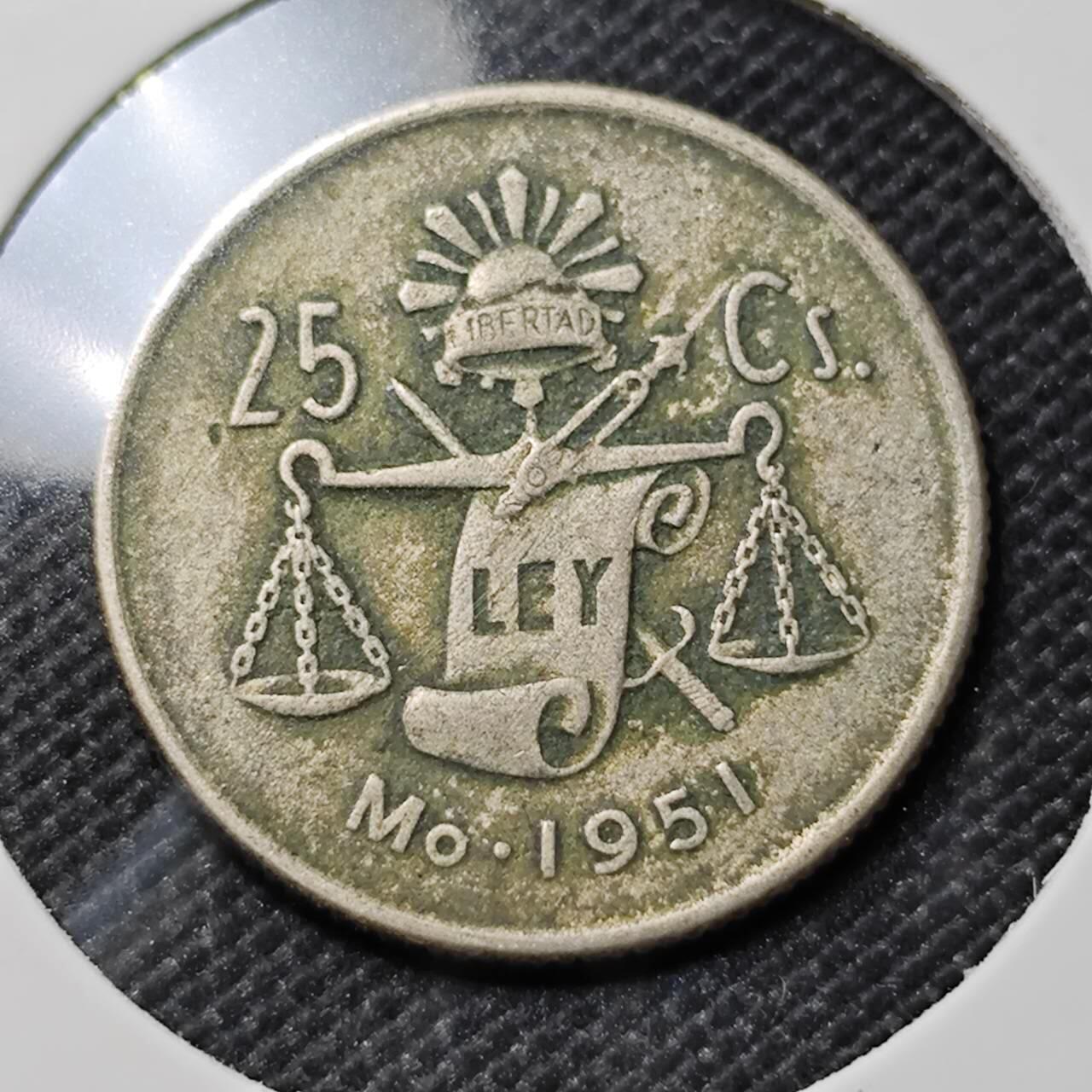 KK钱币收藏小铺   套币专场 2月预留时间 周末发货  墨西哥25分银币