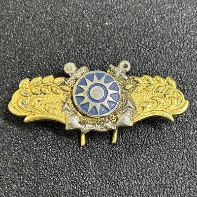 西秦中古拍卖第八十一期  - 民国海军军官学校荣誉徽章 少见早期版本