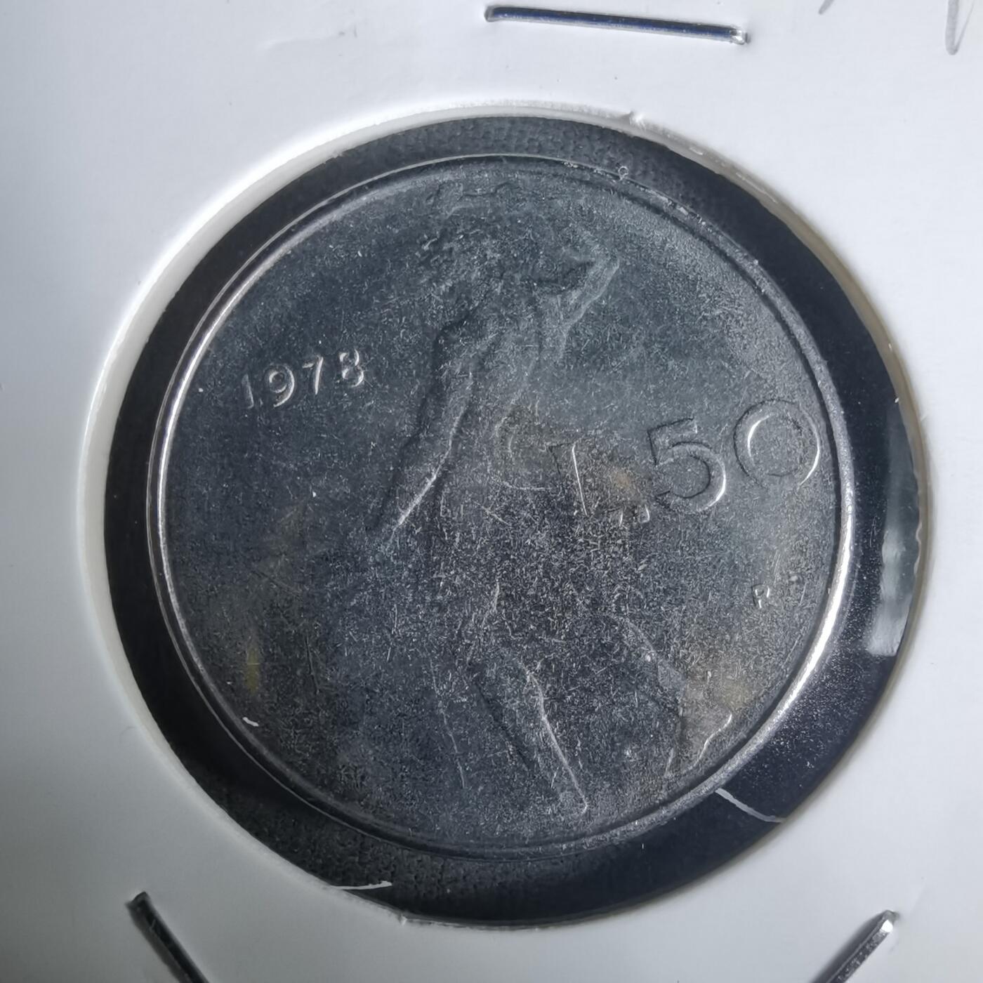 沼泽如烟--第1030场 意大利1978年50里拉