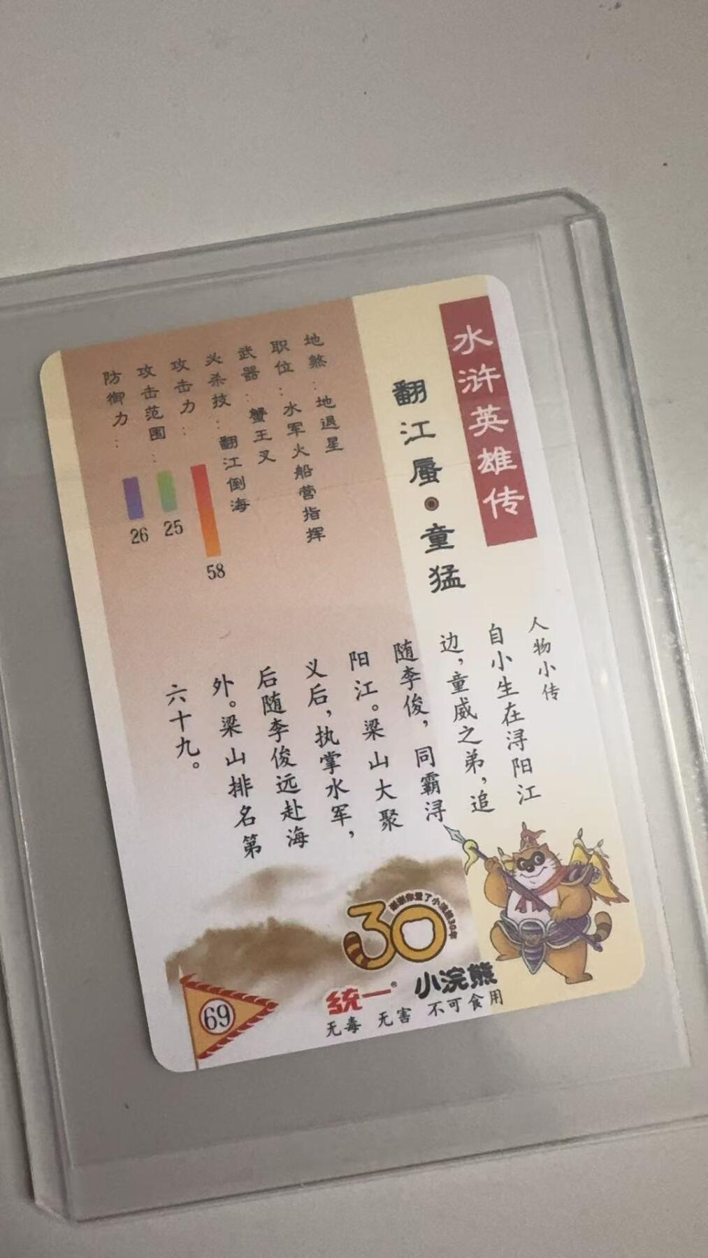 寸草不生拍卖 蛇年第一期 统一小浣熊 翻江蜃 童猛