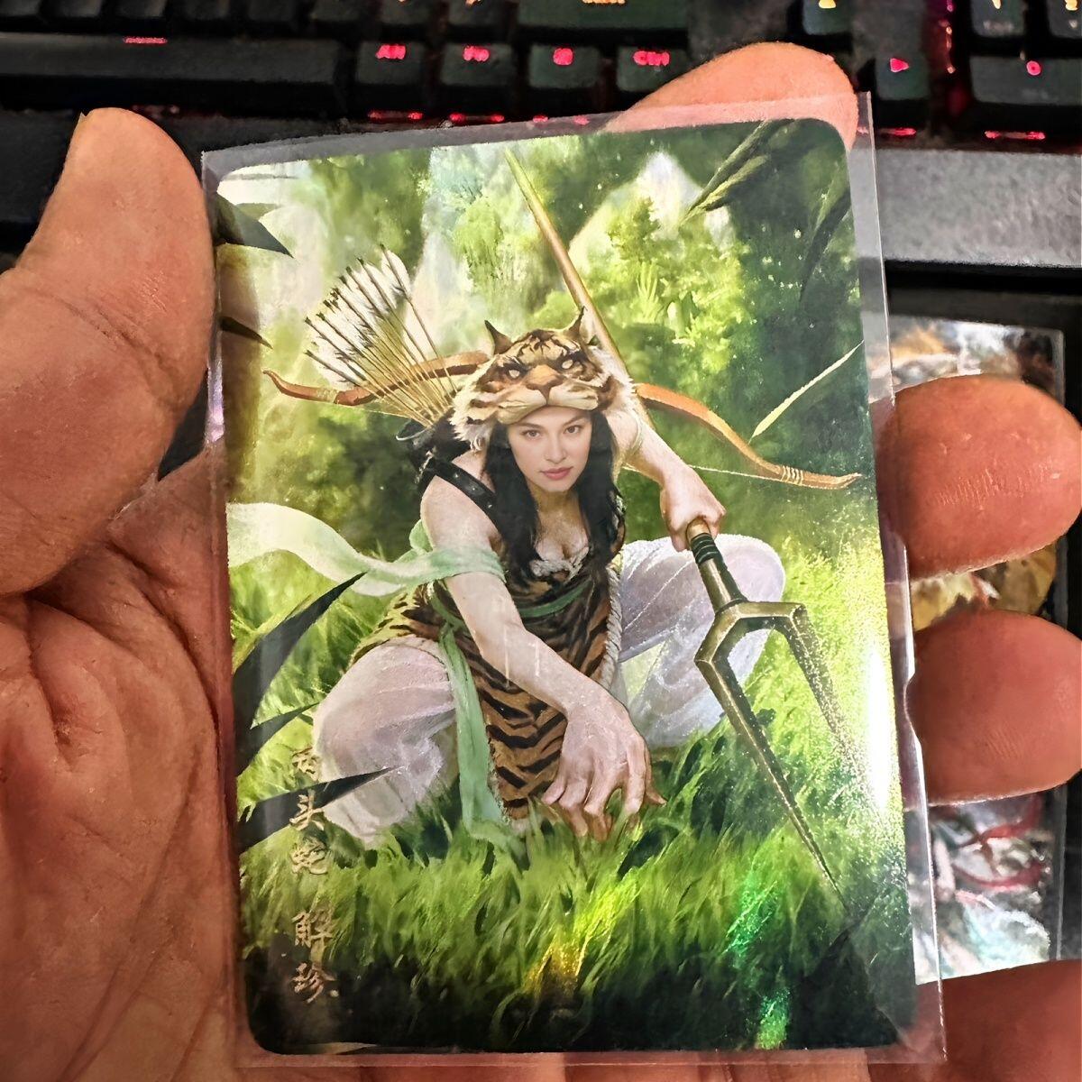 【闫青卡牌】娘山水浒 全套108将 镭射闪卡 全新品相