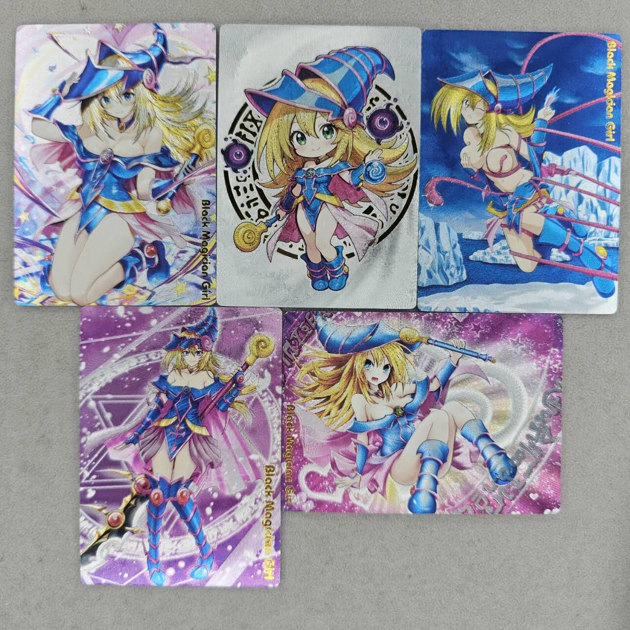 龙虎卡牌-八零场，奇点炸场！！（满200元包邮，无佣金，每周六结拍，欢迎送拍） 粗闪5张 奇点 游戏王 - 女黑魔导 第四弹 一套