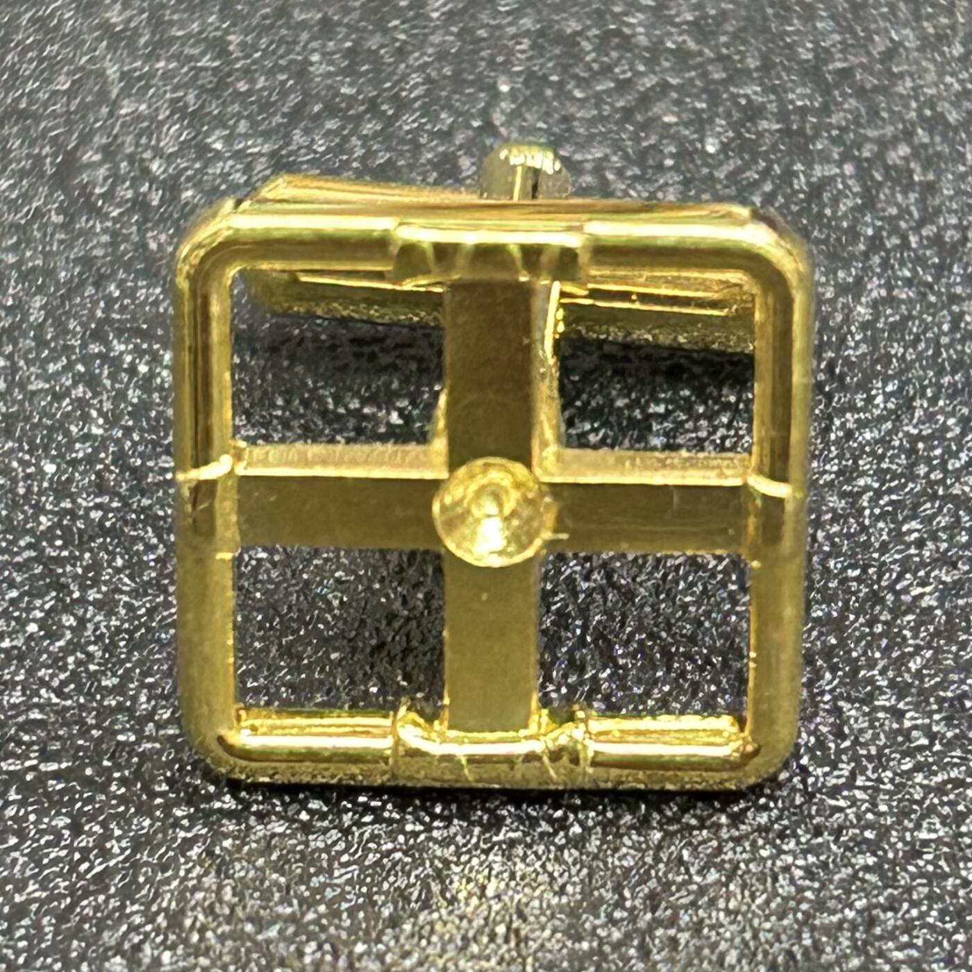 西秦中古拍卖第八十一期  海外回流纯银袖扣 有银标 重4.3克