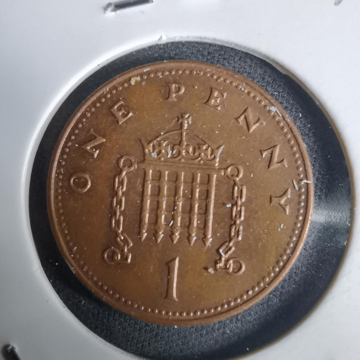 沼泽如烟--第1030场 英国2002年1便士