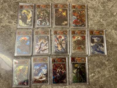 寸草不生拍卖 蛇年第一期 - 百里卡牌 山海经 十三张 一套