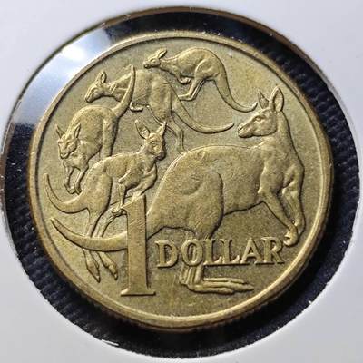 KK钱币收藏小铺  第406期 2月预留时间 周末发货 -  澳大利亚1元