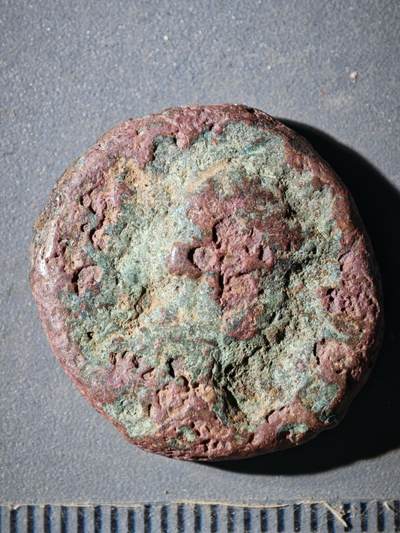 122期新疆红钱粟特钱币丝路钱币专场 - C索特美加斯铜币