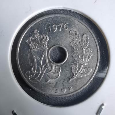 沼泽如烟--第1030场 - 丹麦1976年25欧尔