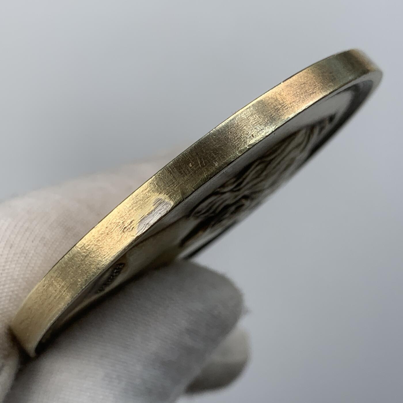 掌中浮雕-藏着的欧洲第056场 1827年英国海军上将克拉伦斯公爵纪念章（镀金银章），J Henning作品，65mm，130g