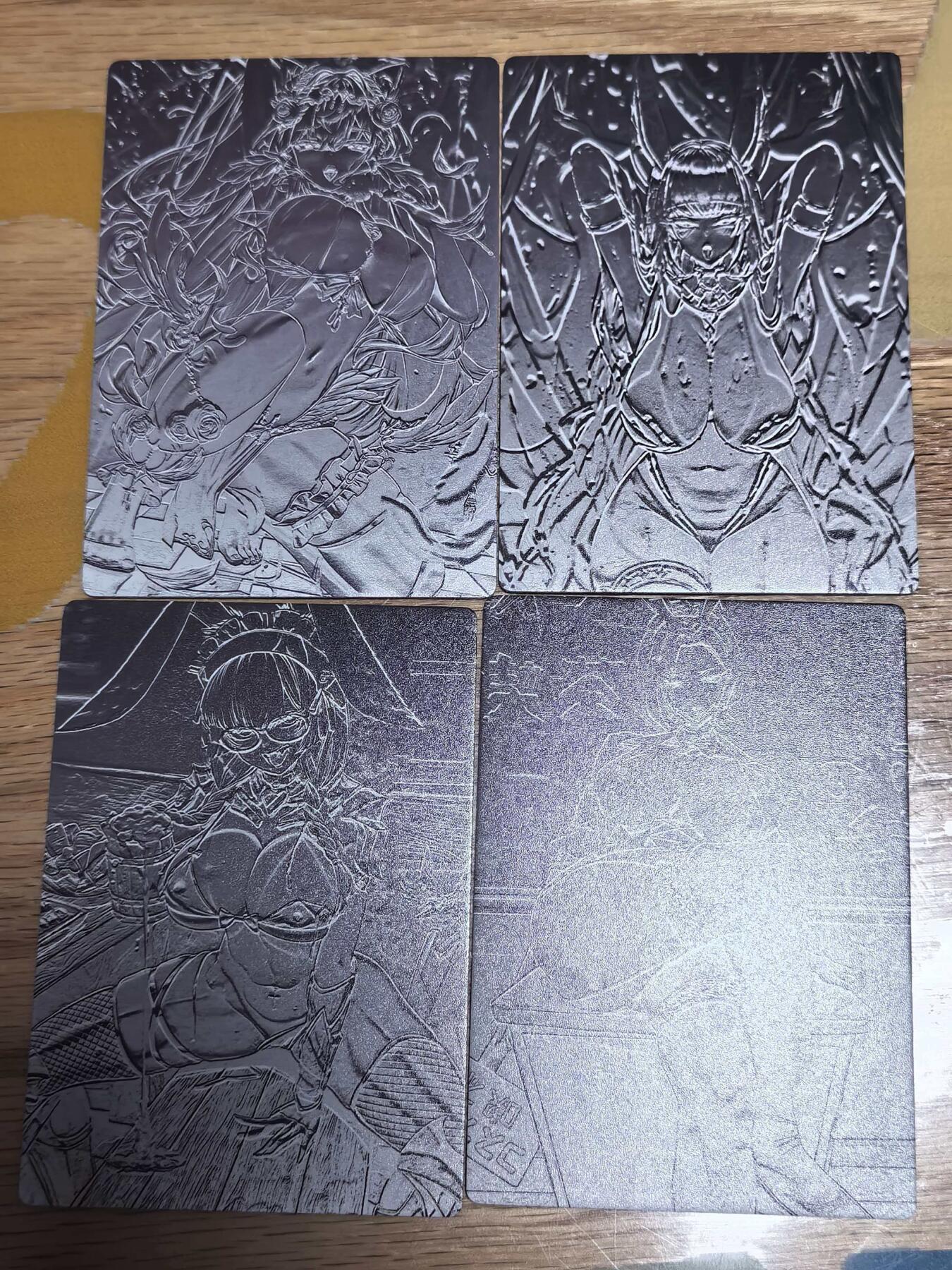 【持续收拍品】-琦卡当当铺～第38期★★~支持寄存★★~【9点40结束】扫码加群抽[包邮券]~ 奇点最新一弹大胸妹子粗闪裸卡四张