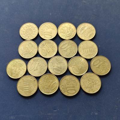 【全场包邮】纯粹捡漏拍514场 - 欧洲各国各年份10分17枚一组