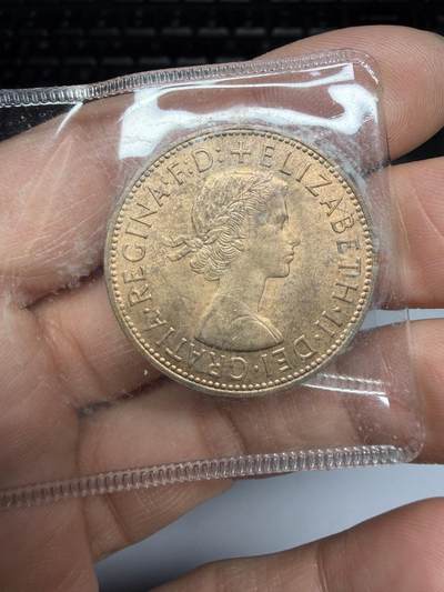 2026年集古藏今外币拍卖第三期-第8场—（总第318拍），可以寄存60天，满160元包邮。 - 1967年英国1便士