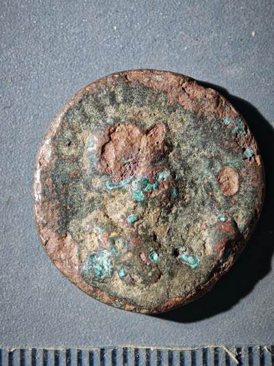 122期新疆红钱粟特钱币丝路钱币专场 - C索特美加斯铜币