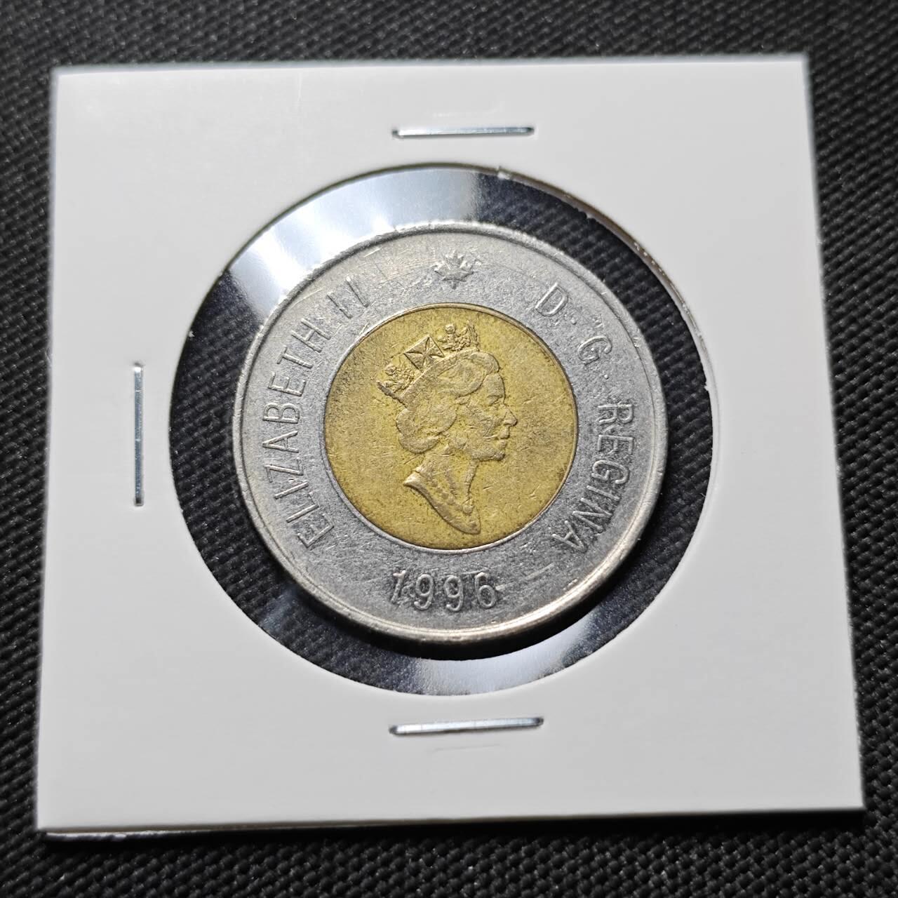 KK钱币收藏小铺  第406期 2月预留时间 周末发货  加拿大2元