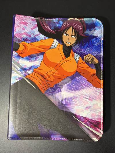 NO.28 好又多金牌大场，每周一站式配齐，方便凑单！（周6晚9点截拍，卖家送拍0抽成！） - 【卡册】死神 夜一 有内饰 4宫格拉链卡册 带卡页