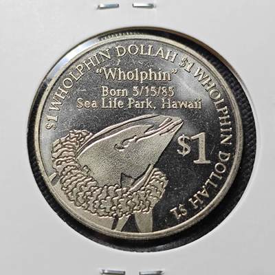 KK钱币收藏小铺  第406期 2月预留时间 周末发货 -  美国1元代币 好品