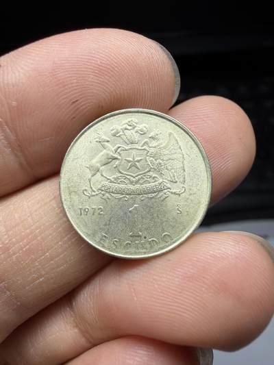 2026年集古藏今外币拍卖第三期-第8场—（总第318拍），可以寄存60天，满160元包邮。 - 1972年智利1埃斯库多