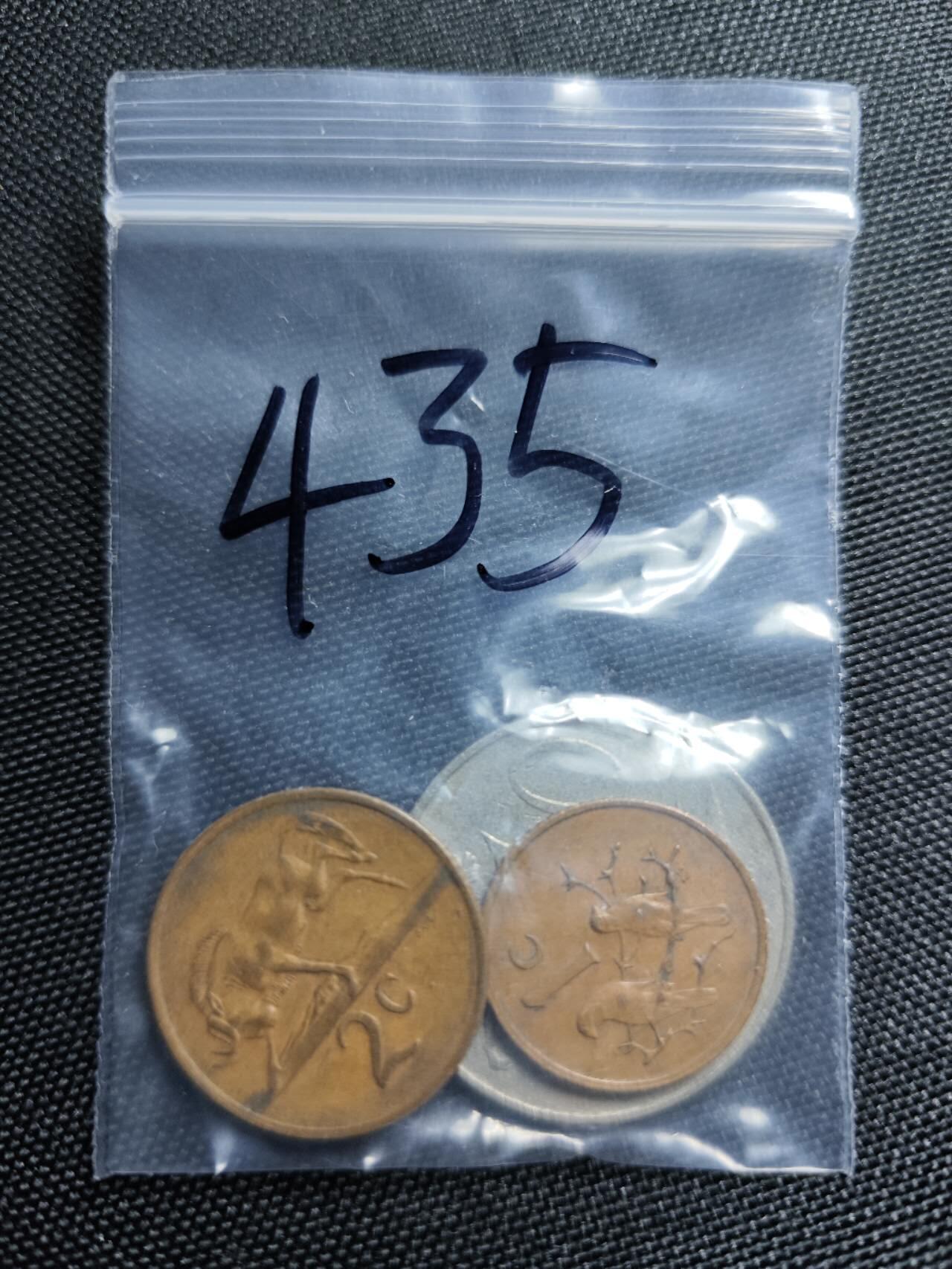 KK钱币收藏小铺   套币专场 2月预留时间 周末发货  1970南非4枚清年