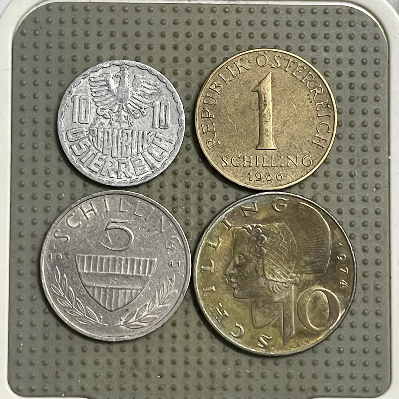 2026年第38场各国散币拍卖（总第188场） 奥地利4枚