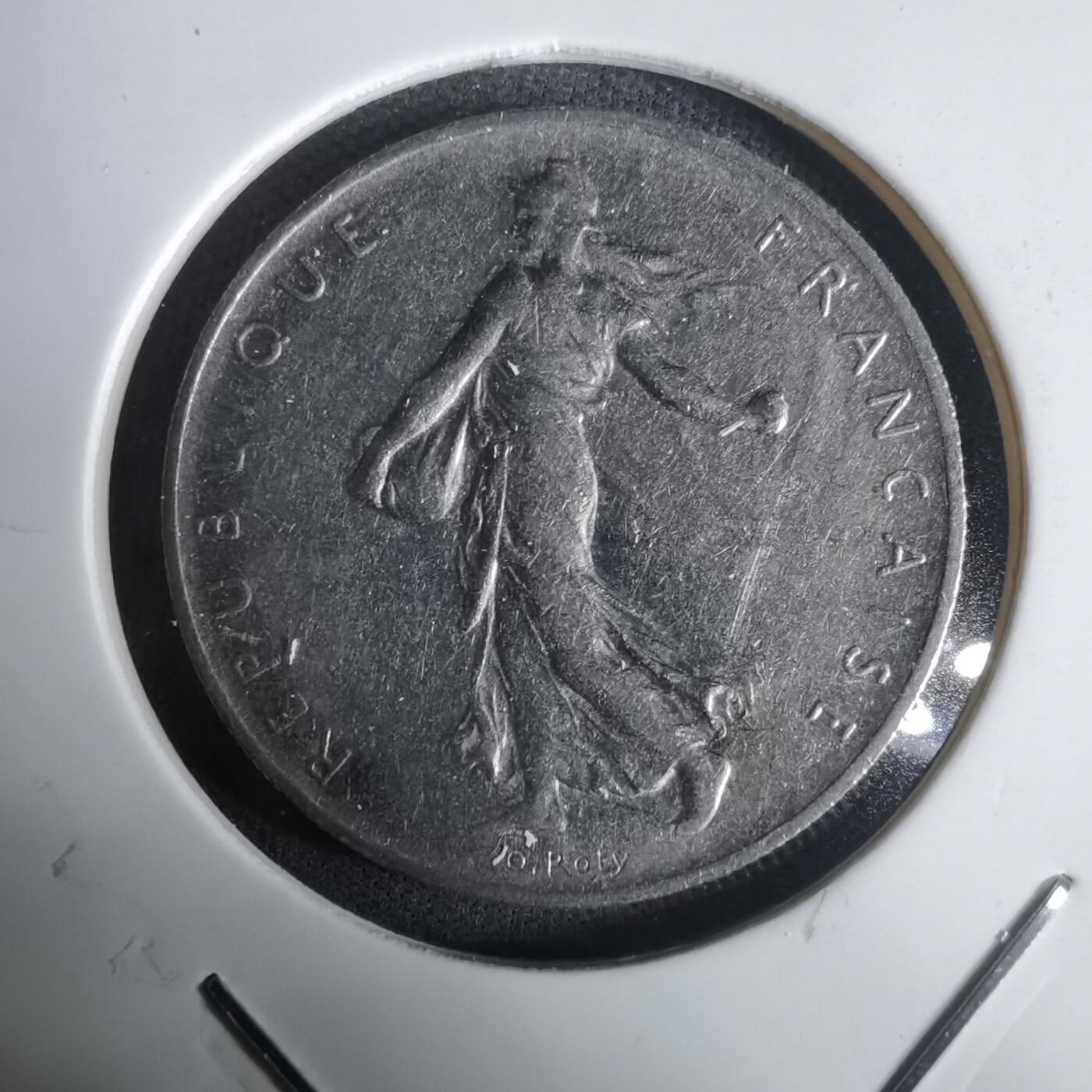 沼泽如烟--第1030场 法国1960年1法郎