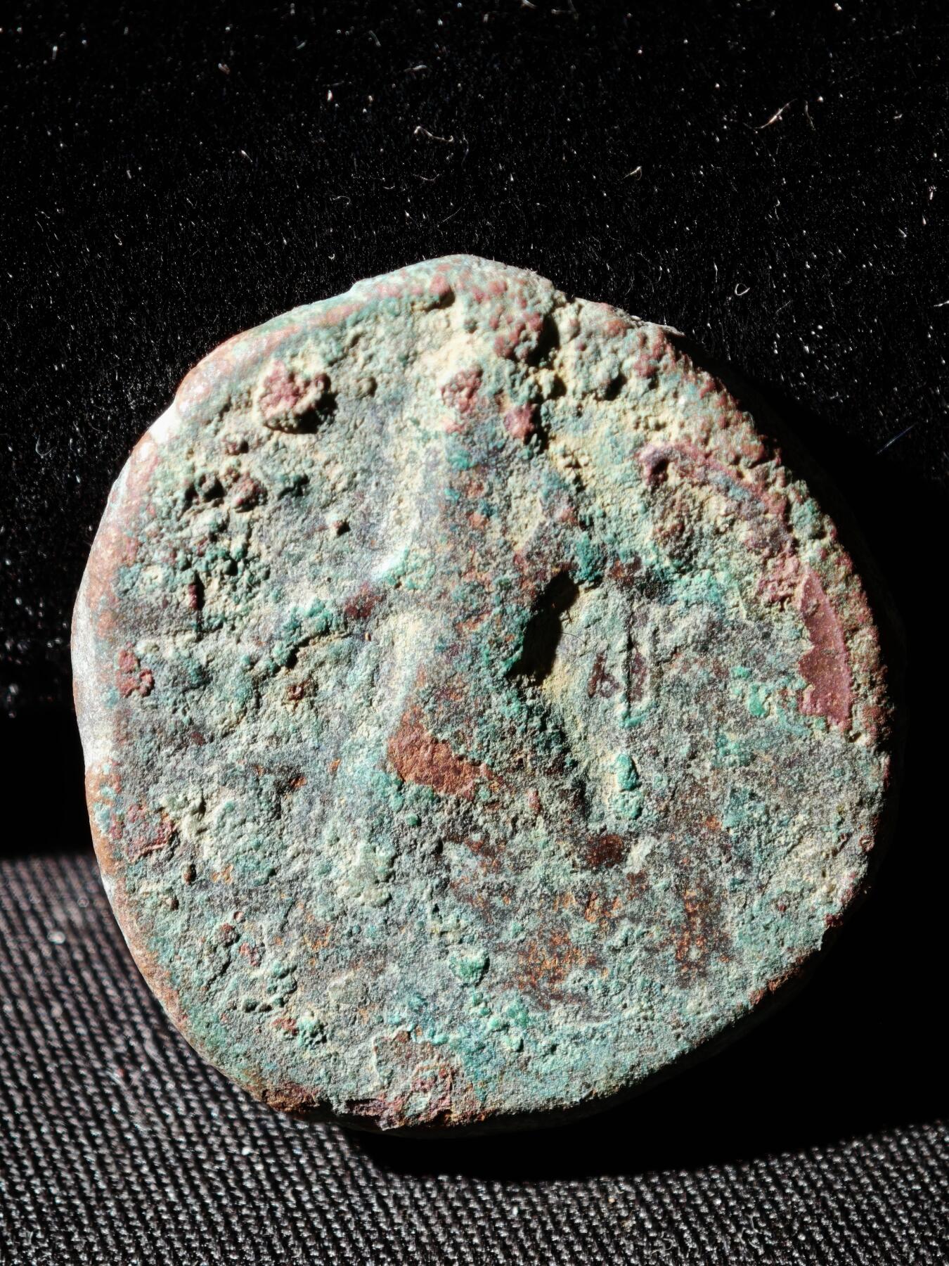 122期新疆红钱粟特钱币丝路钱币专场 E丝路大铜币版式