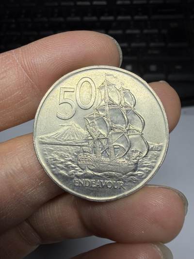 2026年集古藏今外币拍卖第三期-第8场—（总第318拍），可以寄存60天，满160元包邮。 - 1977年新西兰50分