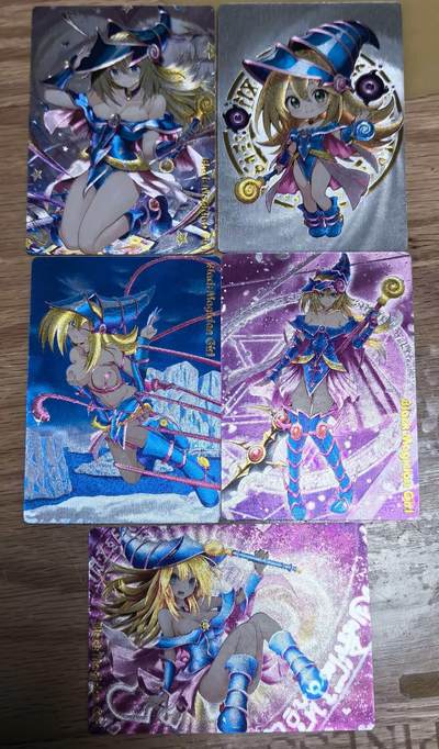 牌易阁 第一期（持续收拍，送拍联系我哦） - 奇点最新一弹专属定制游戏王黑魔女5种形态粗闪裸卡