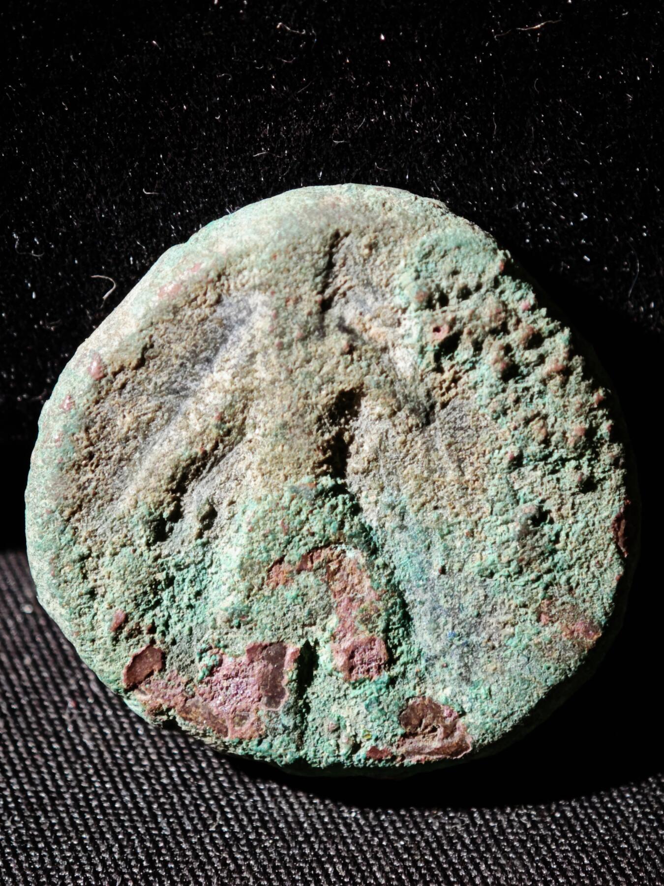 122期新疆红钱粟特钱币丝路钱币专场 E丝路大铜币版式