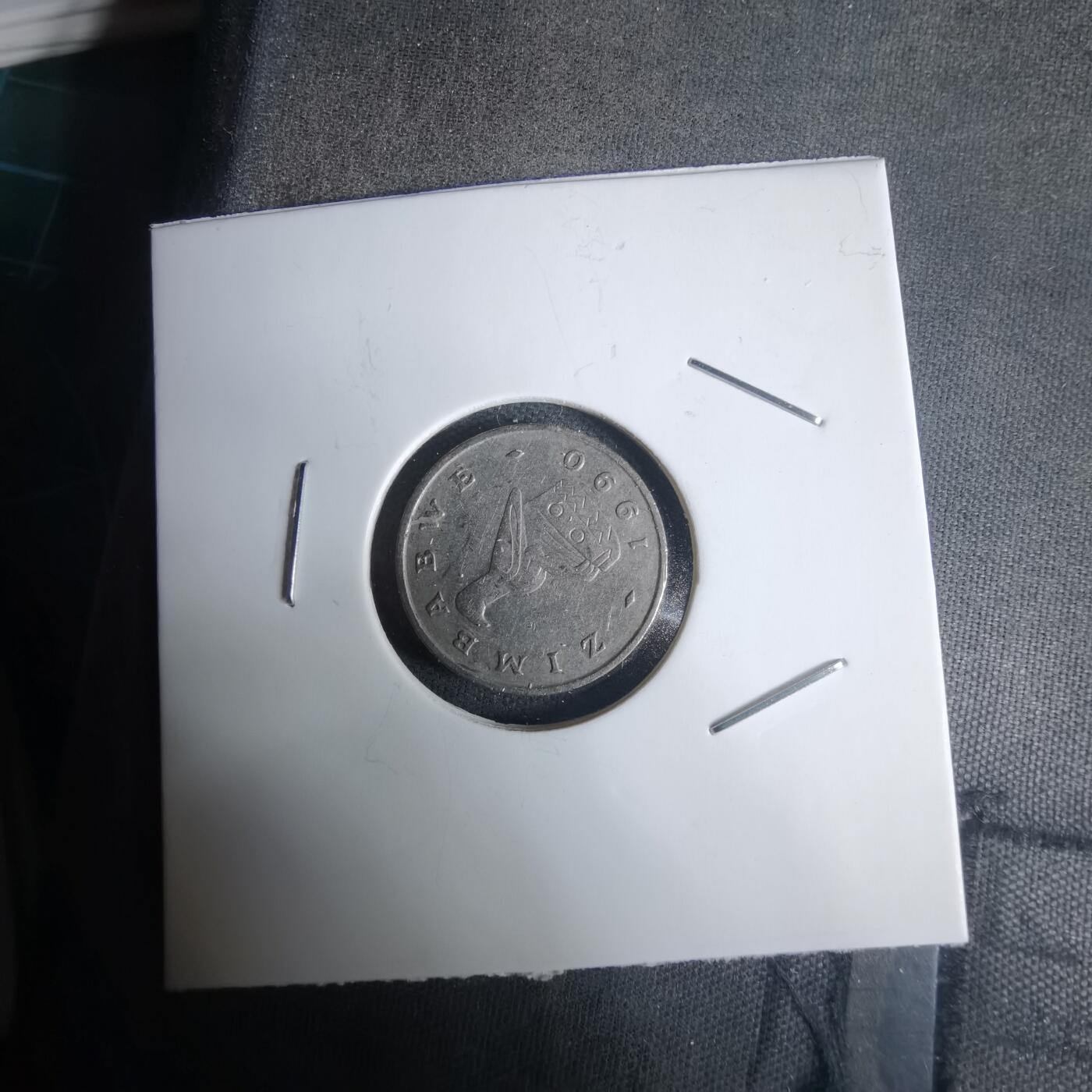 沼泽如烟--第1030场 津巴布韦1990年五分