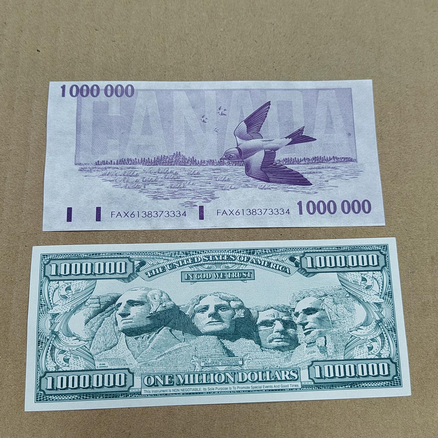 PCAI钱币  25-787  纸币邮票证章古钱铜元小专场 纪念券二张