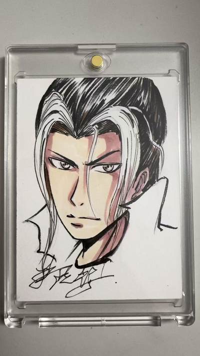 寸草不生拍卖 蛇年第一期 - 百里卡牌 尹正辉 手绘 十分精美