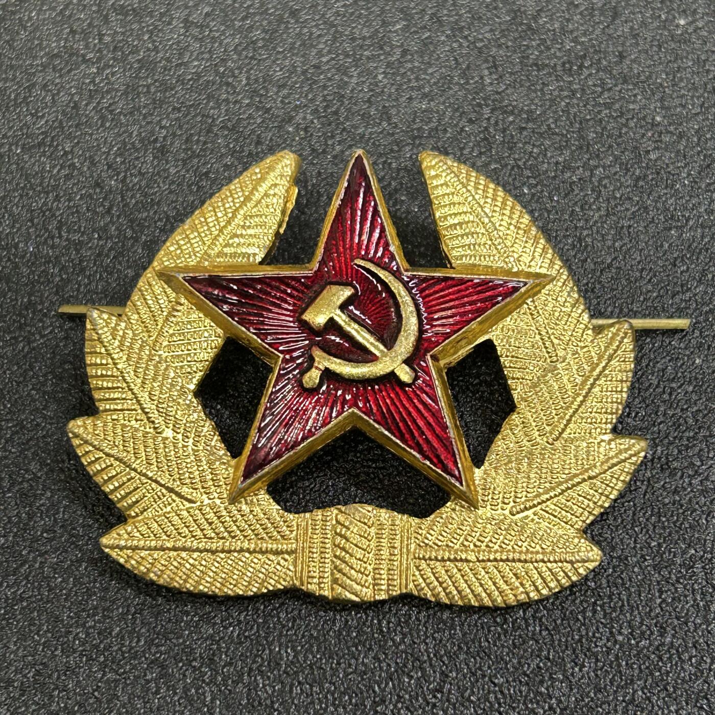 西秦中古拍卖第八十一期  苏联陆军大帽徽