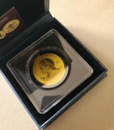 【币将精彩】世界钱币拍卖拍卖（2026-5-6） 乍得2022年瑞士雷内利1/200盎司金币带证书（后配包装）