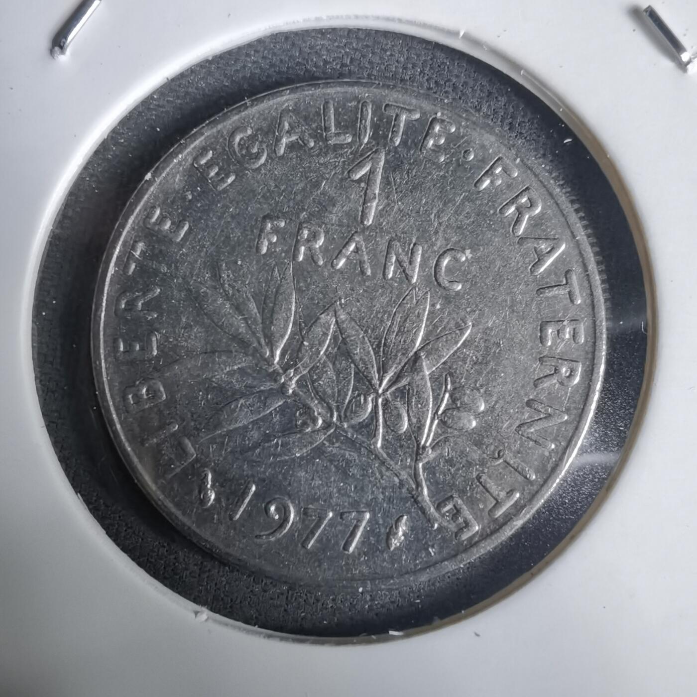 沼泽如烟--第1030场 法国1977年1法郎