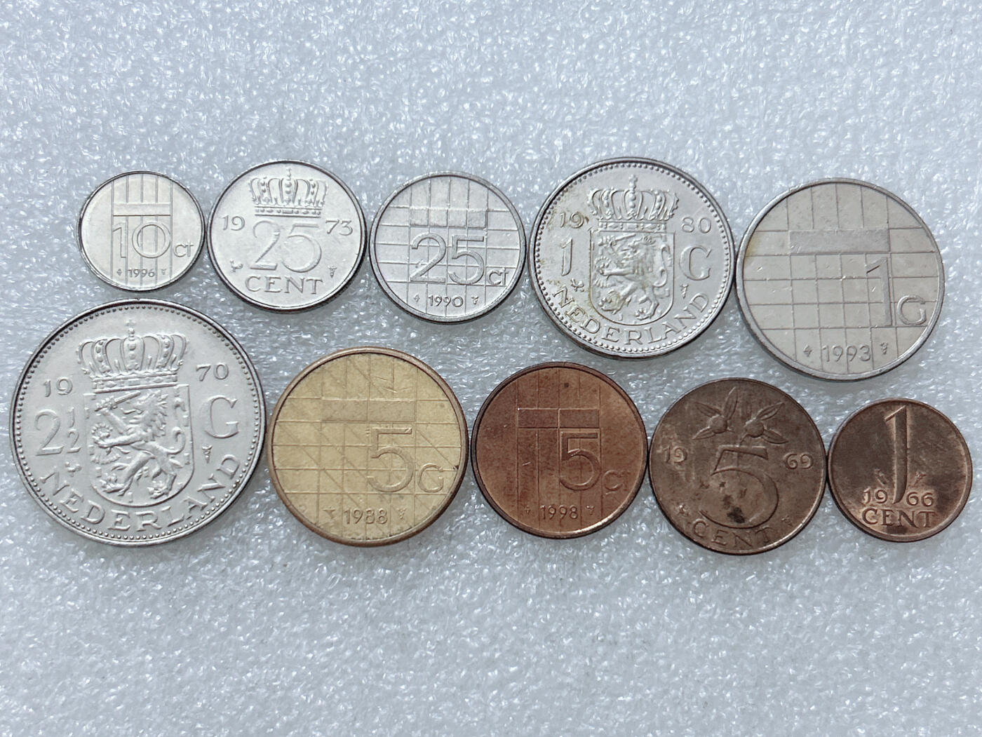 第一海外回流一元起拍收藏 散集专场  第305期 荷兰硬币 10枚