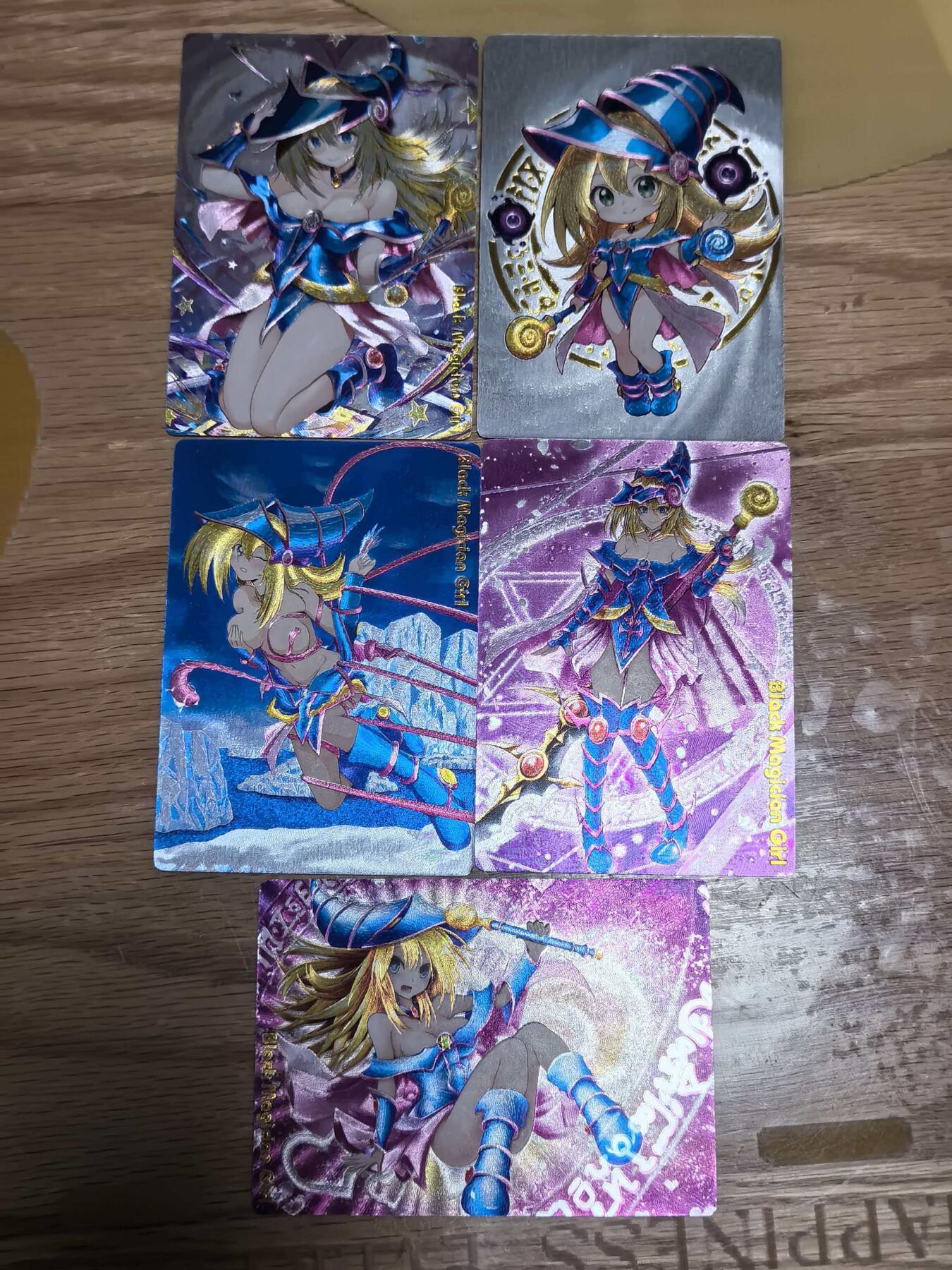 【持续收拍品】-琦卡当当铺～第38期★★~支持寄存★★~【9点40结束】扫码加群抽[包邮券]~ 奇点最新一弹专属定制游戏王黑魔女5种形态粗闪裸卡