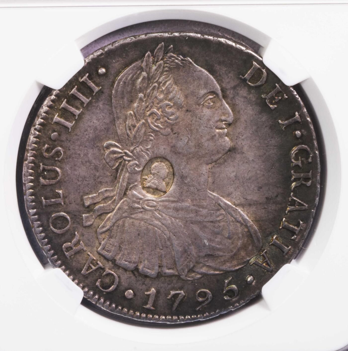NGC-MS62 1797英国银行加盖unc戳记 极品
