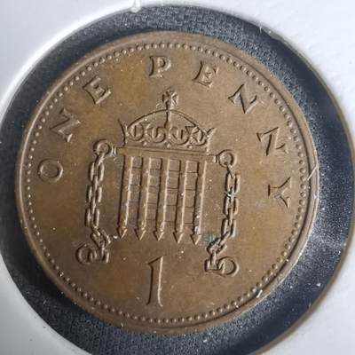 沼泽如烟--第1030场 - 英国1987年1便士