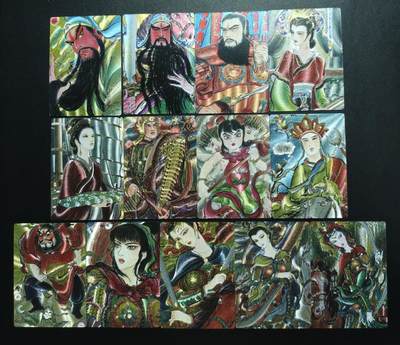 天玑星卡拍第181期《3.26周四截拍》持续收拍收评中 满赠卡需备注 - 昆仑万象 权迎东 手绘复刻卡 十三张 粗闪