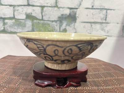 江南杂件场 - 民清时期双喜碗一只，全品