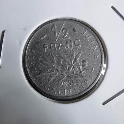 沼泽如烟--第1030场 - 法国1965年半法郎