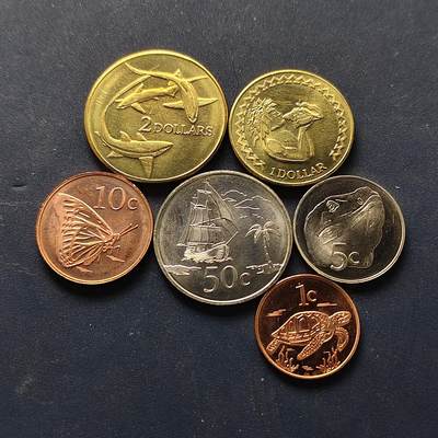 【全场包邮】纯粹捡漏拍514场 - 英属托克劳群岛2017年6枚套币