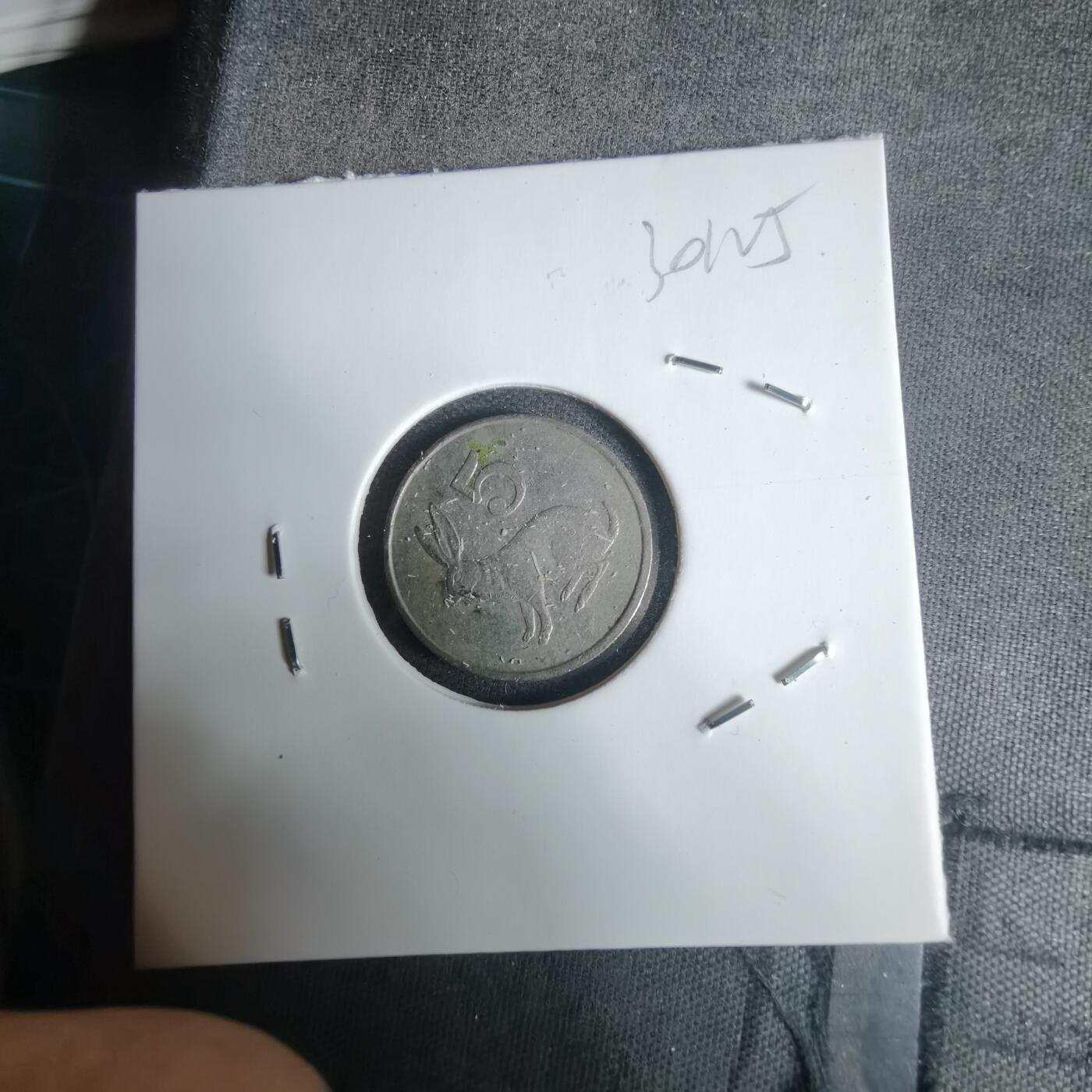 沼泽如烟--第1030场 津巴布韦1990年五分