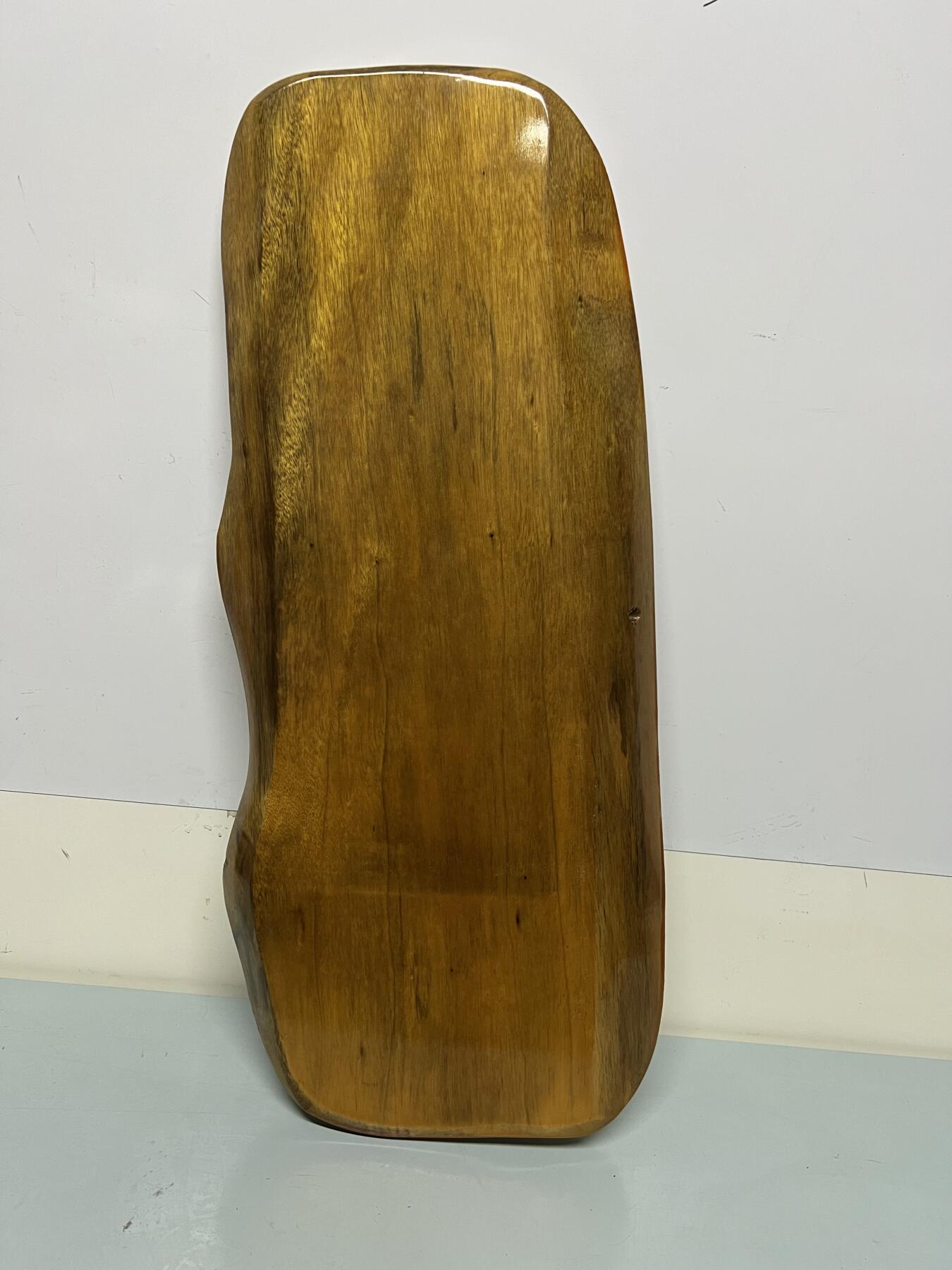 零元拍：金丝楠茶盘 金光闪闪。尺寸约：52.5/22.5/3CM。  