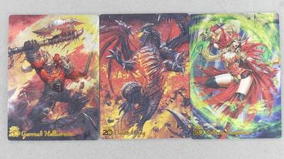 龙虎卡牌-八零场，奇点炸场！！（满200元包邮，无佣金，每周六结拍，欢迎送拍） - 粗闪3张 奇点 炉石英雄