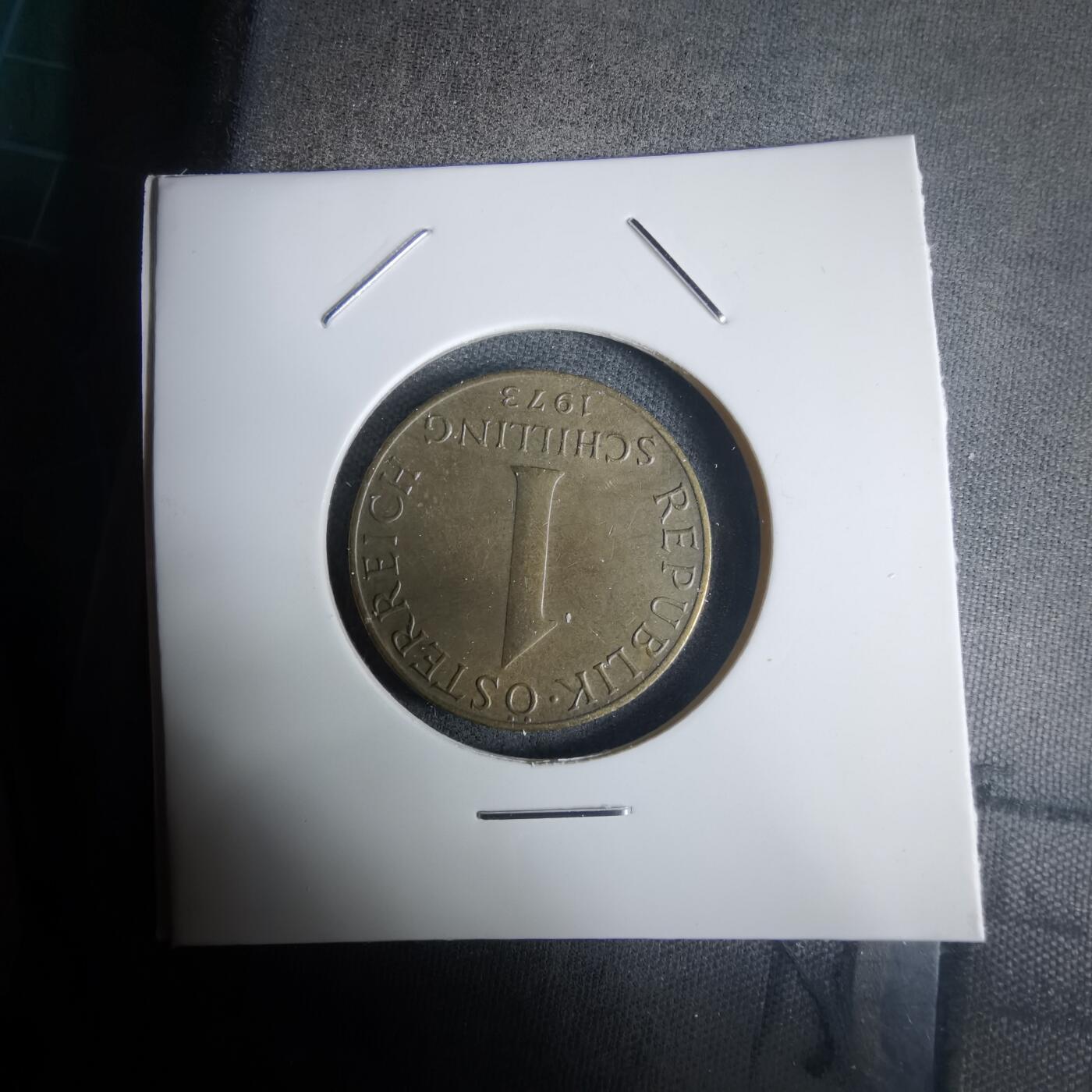 沼泽如烟--第1030场 匈牙利1973年1先令