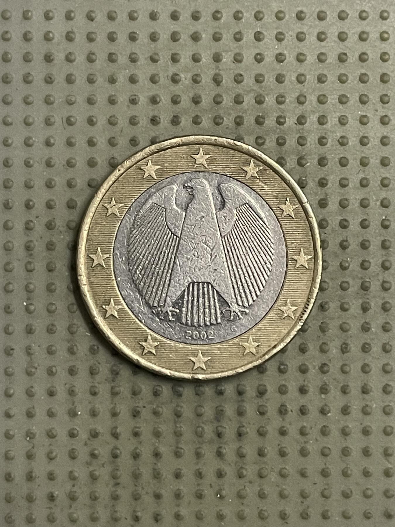 2026年第38场各国散币拍卖（总第188场） 德国2002年1欧元