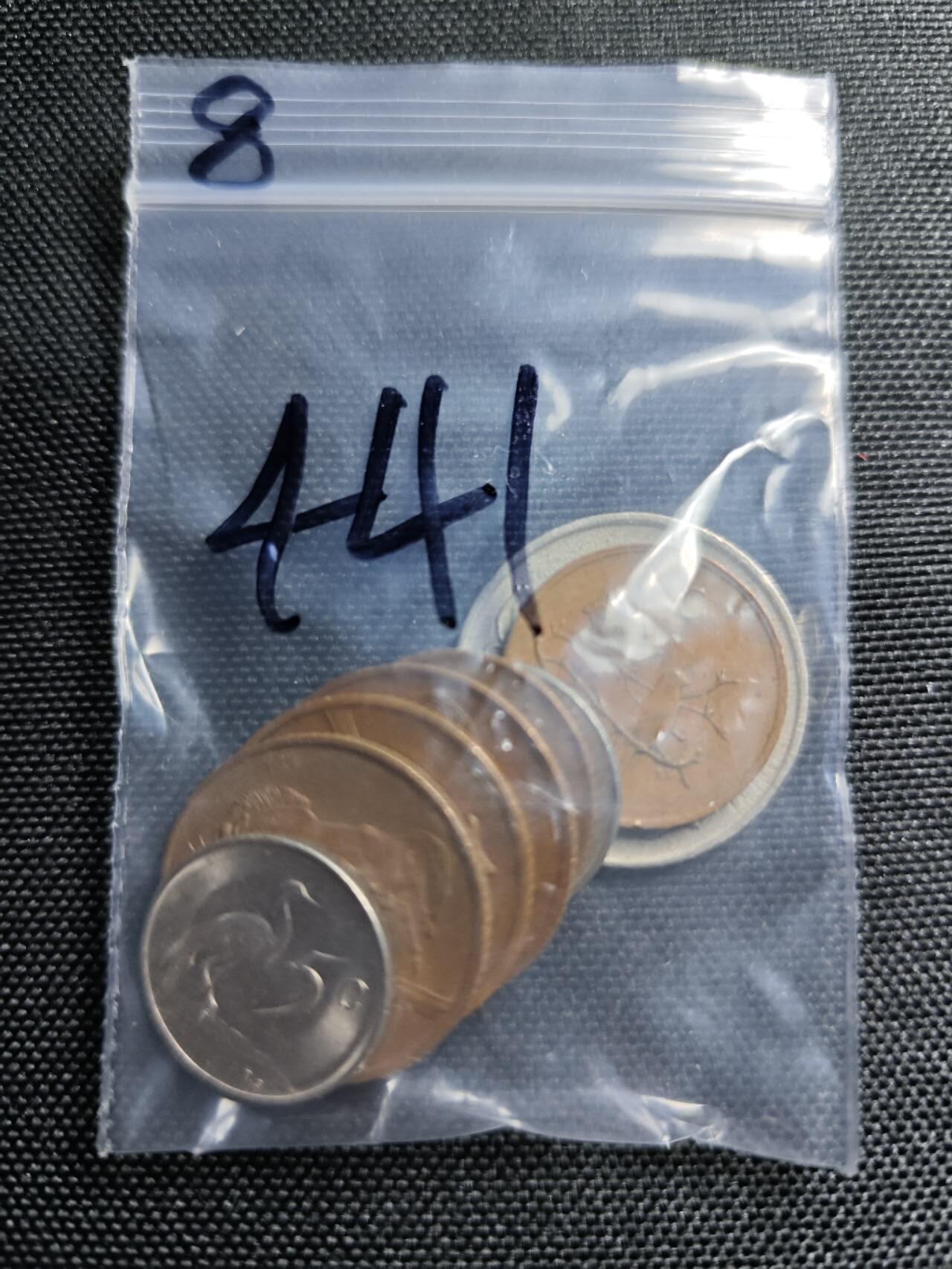 KK钱币收藏小铺   套币专场 2月预留时间 周末发货  1971南非清年8枚