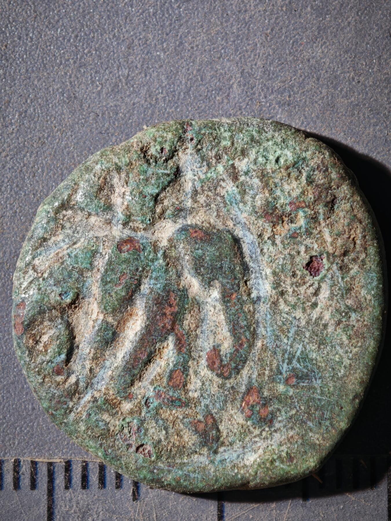 122期新疆红钱粟特钱币丝路钱币专场 F丝路铜币版式