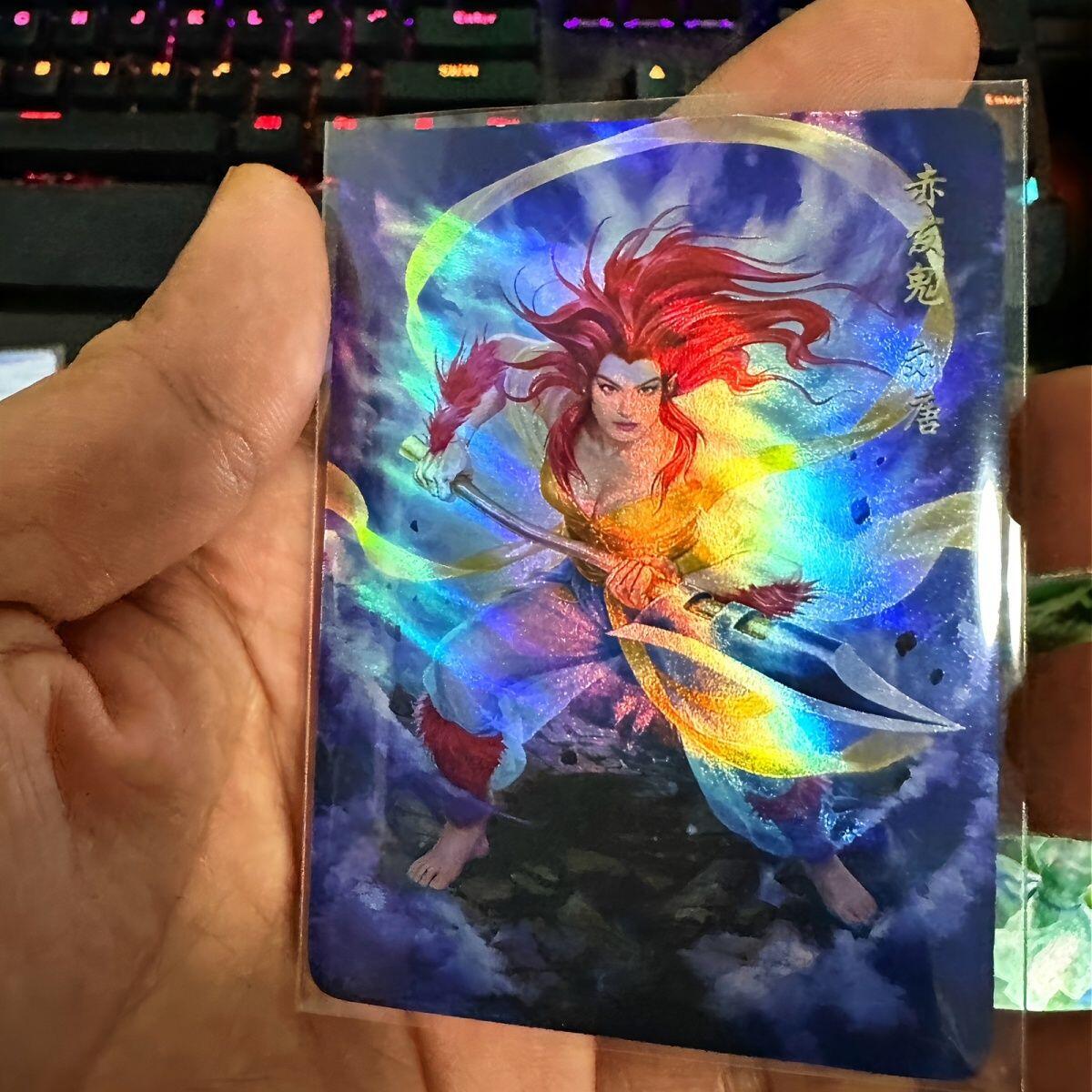 【闫青卡牌】娘山水浒 全套108将 镭射闪卡 全新品相